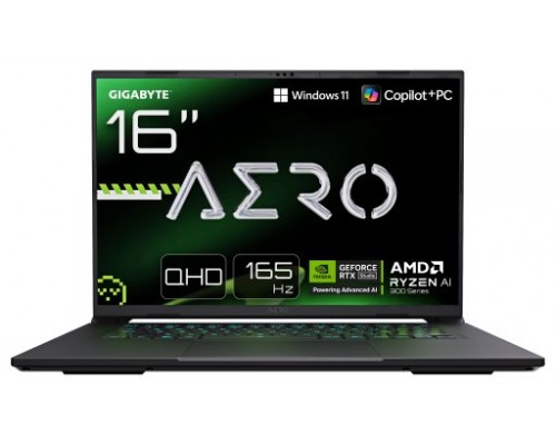 PORTATIL GIGABYTE AERO X16 1VH93ESC64AH AI R7 350 32GB 1TB RTX5060 16"QHD W11H