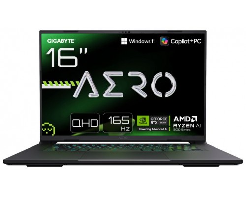 PORTATIL GIGABYTE AERO X16 2WHA3PTC64AH RYZEN AI9 16GB 1TB RTX5070 16" W11H