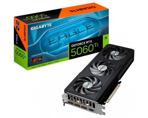 TARJETA GRAFICA GIGABYTE RTX 5060TI EAGLE MAX OC 8GB GDDR7