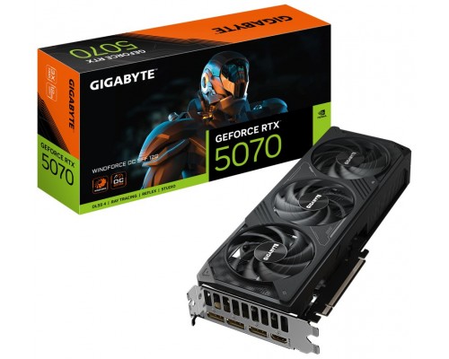 TARJETA GRAFICA GIGABYTE RTX 5070 WINDFORCE 12GB