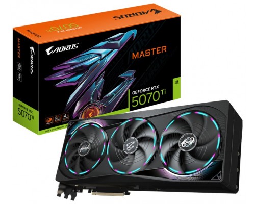 TARJETA GRAFICA GIGABYTE RTX 5070TI AORUS M 16GB