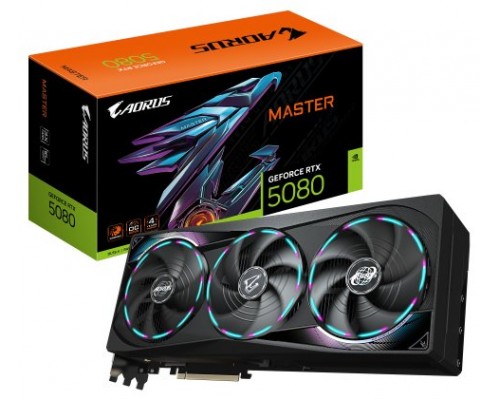 TARJETA GRAFICA GIGABYTE RTX 5080 AORUS M 16GB