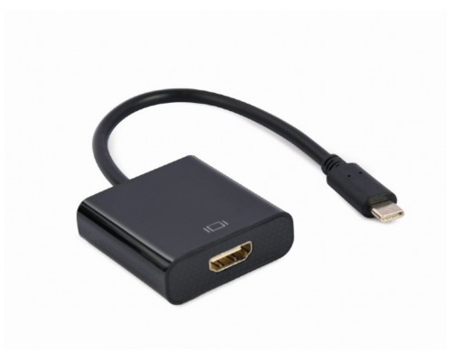 CABLE ADAPTADOR USB TIPO-C A HDMI 4K 30HZ 15 CM NEGRO