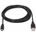 CABLE AISENS USB 2.0 TIPO A/M-MINI B/M NEGRO 3.0M