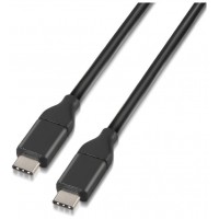 CABLE AISENS USB 3.1 GEN2 10GBPS 3A USB-C M-USB-C M NEGRO 1.0M