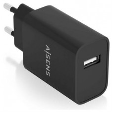 CARGADOR AISENS USB 10W ALTA EFICIENCIA 5V/2A NEGRO