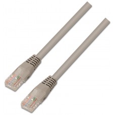 CABLE RED AISENS LATIGUILLO RJ45 CAT.5E UTP AWG24 GRIS 30CM