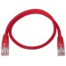 CABLE RED AISENS LATIGUILLO RJ45 CAT.5E UTP AWG24 ROJO 0.5M