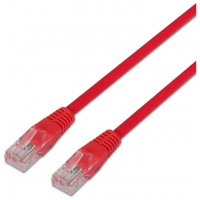 CABLE DE RED AISENS LATIGUILLO RJ45 CAT.6 UTP AWG24 ROJO 0.5M
