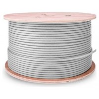 BOBINA CABLE RED AISENS RJ45 CAT.6 UTP RIGIDO CCA 500M GRIS