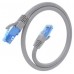 CABLE RED AISENS LATIGUILLO RJ45 CAT.6 UTP AWG26 CCA GRIS 4.0M
