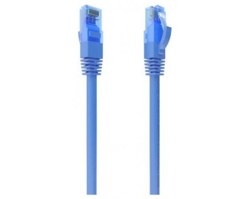 CABLE RED AISENS LATIGUILLO RJ45 CAT.6 UTP AWG26 CCA AZUL 25CM