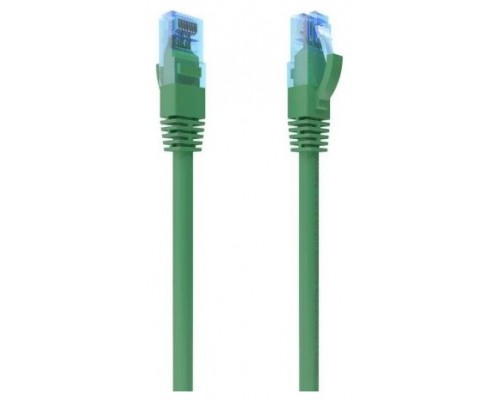 CABLE RED AISENS LATIGUILLO RJ45 CAT.6 UTP AWG26 CCA VERDE 25CM