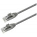 CABLE RED AISENS LATIGUILLO RJ45 LSZH CAT.6A UTP AWG24 2.0M GRIS