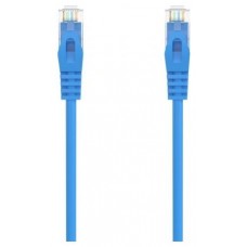 CABLE RED AISENS LATIGUILLO RJ45 LSZH CAT.6A UTP AWG24 25CM AZUL