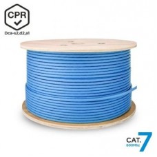 BOBINA CABLE RED AISENS RJ45 LSZH CPR Dca CAT.7 SFTP 305M AZUL