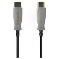 CABLE HDMI AISENS V2.0 OPTICO ACTIVO AOC 4K60HZ M/M 125M NEGRO