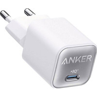 CARGADOR DE PARED ANKER NANO USB-C DE PARED 30W BLANCO