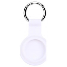 CELLY FUNDA SILICONA APPLE AIRTAG BLANCO