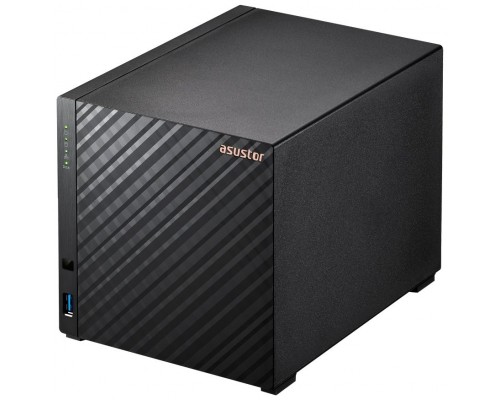 NAS ASUSTOR TOWER 4 BAY QUAD-CORE 1.4GHZ 1GB 2.5GBE X1 USB3.2