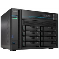 NAS ASUSTOR TOWER 8 BAY QUAD-CORE 8GB DDR4 10 GBE X 2 2.5 GBE X 2 USB 3.2