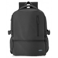 MOCHILA AISENS DEPORTIVA REPELENTE AL AGUA PORTATIL 15,6" NEGRO