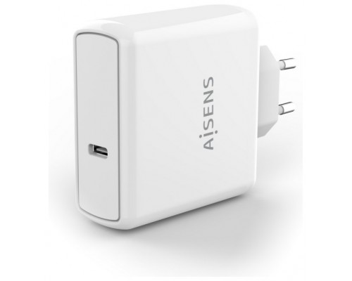 AISENS CARGADOR PD3.0 QC3.0 1 PUERTO 1XUSB-C 60W BLANCO