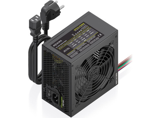 FUENTE ALIMENTACION AISENS ATX 500W CABLE ALIMENTACION OEM NEGRA-DI3 FUENTE ALIMENTACION AISENS ATX 500W CABLE ALIMENTACION OEM NEGRA
