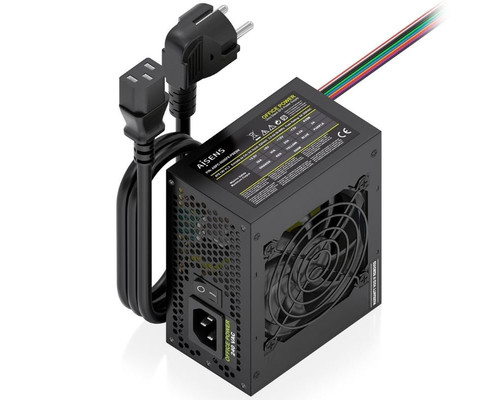 FUENTE ALIMENTACION AISENS SFX 500W CABLE ALIMENTACION OEM NEGRA-DI3 FUENTE ALIMENTACION AISENS SFX 500W CABLE ALIMENTACION OEM NEGRA