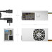 FUENTE ALIMENTACION AISENS TFX 500W CABLE ALIMENTACION OEM PLATA-DI3 FUENTE ALIMENTACION AISENS TFX 500W CABLE ALIMENTACION OEM PLATA