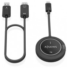 CARGADOR USB-C A HDMI INALAMBRICO AISENS 1080P 30M NEGRO