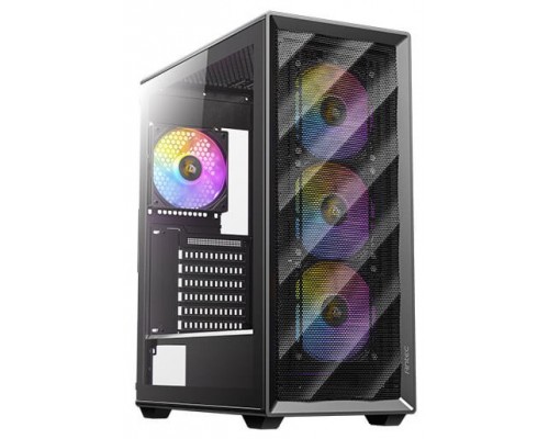 CAJA ANTEC AX85 ARGB ATX NEGRO 4XVENT 120MM 2XUSB SN FUENTE