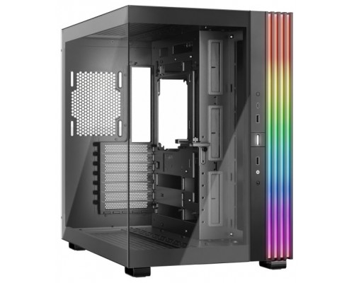 CAJA BEQUIET LIGHT BASE 600 DX ATX SIN FUENTE ARGB NEGRO