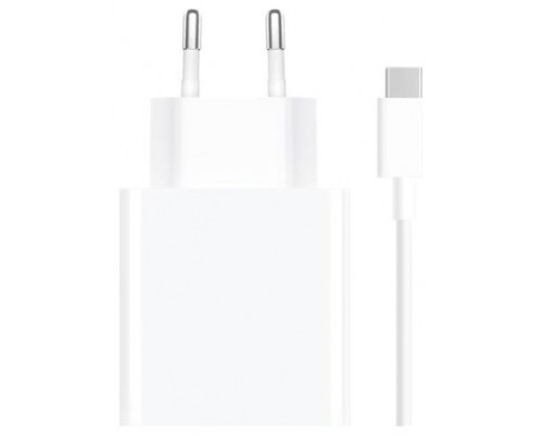 CARGADOR DE PARED XIAOMI TIPO-A 67W + CABLE WHITE