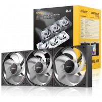 VENTILADOR CPU ANTEC CONNECT 120 3X VENT REVERSE 120MM RGB NEGRO