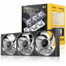 VENTILADOR CPU ANTEC CONNECT 120 3X VENT REVERSE 120MM RGB NEGRO