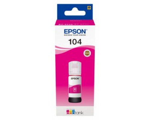 BOTELLA EPSON 104 MAGENTA