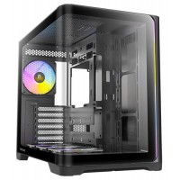 CAJA ANTEC C5 CURVE ARGB ATX NEGRO 3XVENT REV 120 MM 1X120MM 2XUSB SN FUENTE