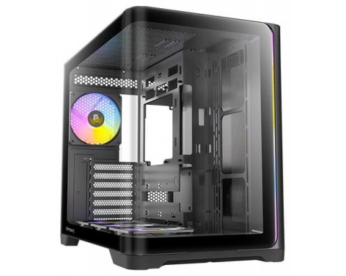 CAJA ANTEC C5 CURVE ARGB ATX NEGRO 3XVENT REV 120 MM 1X120MM 2XUSB SN FUENTE