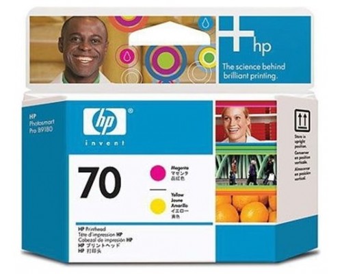 CABEZAL HP 70 MAGENTA Y AMARILLO