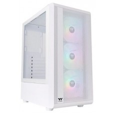 CAJA THERMALTAKE S200 TG ATX 2XUSB 3.0 ARGB SIN FUENTE BLANCO