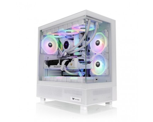 CAJA THERMALTAKE VIEW 270 TG ARGB SNOW ATX 2XUSB 3.2 SIN FUENTE BLANCO