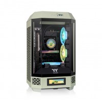 CAJA THERMALTAKE MINI-ITX TOWER 250 2XVENT 120MM VERDE MATCHA SNFUENTEÂ