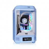 CAJA GAMING THERMALTAKE MINI-ITX TOWER 250 2XVENT 120MM AZUL HYDRANGEA SNFUENTEÂ
