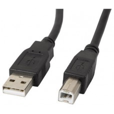 CABLE LANBERG IMPRESORA USB MACHO A USB MACHO NEGRO 0.5 M