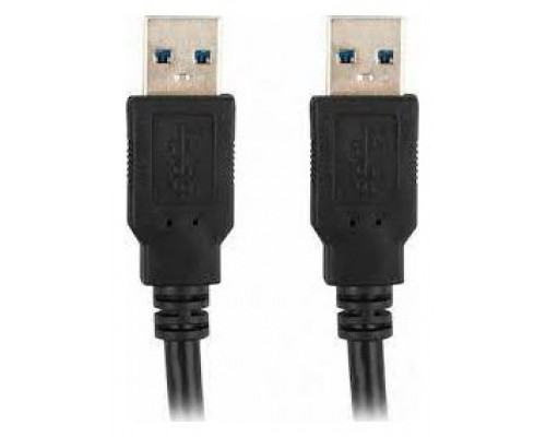 CABLE USB 3.0 LANBERG MACHO/MACHO 0.5M NEGRO