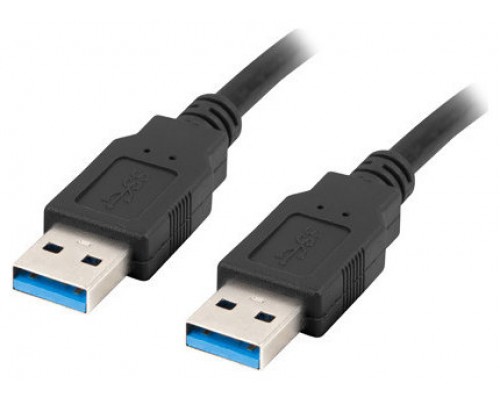 CABLE USB 3.0 LANBERG MACHO/MACHO 1.8M NEGRO