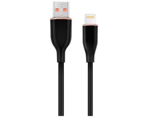 CABLE DE CARGA Y DATOS GEMBIRD DE SILICONA PREMIUM DE 8 CLAVIJAS 1,5 M NEGRO