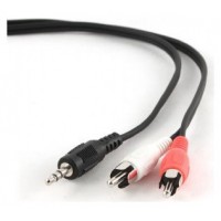 CABLE AUDIO GEMBIRD CONECTOR 3,5MM A RCA 5M