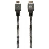 CABLE TRENZADO HDMI 2.1 8K 60HZ GEMBIRD SELECT PLUS SERIES CON ETHERNET 1M NEGRO